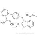 1H-Benzimidazol-7-carbonsäure-2-ethoxy-1 - [[2 &#39;- [(hydroxyamino) iminomethyl] [1,1&#39;-biphenyl] -4-yl] methyl] -, methylester CAS 147403-65- 4